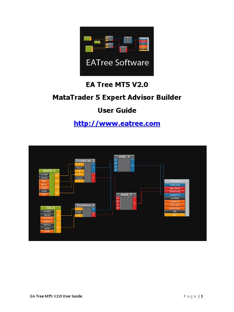 EA Tree MT5 V2.0 User Guide | PDF | Boolean Data Type | Software Engineering