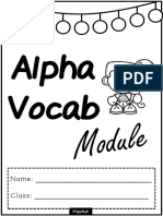 Alpha Vocab Module