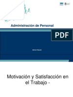 Ficha Complementaria Motivacion - Motivacion y Satisfaccion en El Trabajo