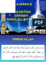 Pel. 8 Mencontohi Dakwah Rasulullah