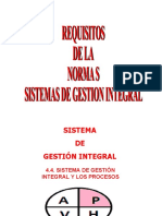 4.4 Sistema de Gestion de Los Procesos