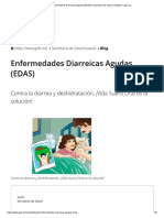 Enfermedades Diarreicas Agudas (EDAS) - Secretaría de Salud - Gobierno - Gob - MX
