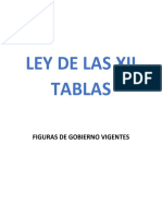 LEY DE LAS XII TABLAS