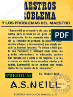 Maestros Problema y Los Problemas Del Maestro PDF