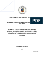 Guia para Trabajo de Titulacion SIPUAE 2019 (1832) PDF