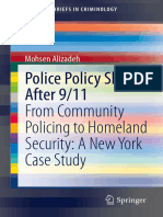 (SpringerBriefs in Policing) Mohsen Alizadeh - Police Policy Shifts After 9 - 11 - From Community Policing To Homeland Security - A New York Case Study-Springer (2020) PDF