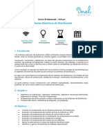 1. Temario_Sistemas Eléctricos de Distribución