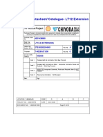 Equipment Datasheet Provides Technical Details for LT12 Extension Project