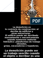 DEMOLICIONES