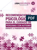 La Facultad de Psicología de La UBA Elaboró Una Guía de Recomendaciones
