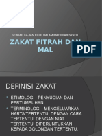 Zakat Fitrah Dan Mal