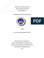 MAKALAH PENGOLAHAN PENYAJIAN MAKANAN KONTINENTAL Pierogi Dan Crouquet