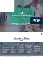 Resultados - de - Aprendizaje en El Marco de La Acreditacion - Presentacion PDF