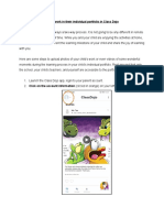 How to post child’s work in their individual portfolio in Class Dojo.pdf