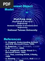 Component Object Model: Shyh-Kang Jeng