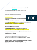 Tipos de Sindromes Medulares