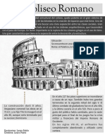 Diagrama Coliseo de Roma