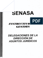 Instructivo de Gestión SENASA 2019
