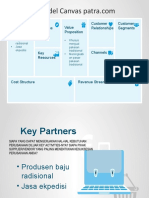 Presentasi BMC E-Commerce Patra - Com (Bisnis Pakain)