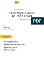 Marker Layout Bolero Rompi