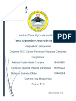 Digestion y Absorcion de Lipidos