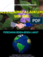 Peredaran Benda Langit