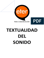 Textualidad Del Sonido PDF