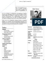 Albert Camus - Wikipedia, La Enciclopedia Libre PDF