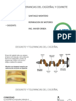 Deber 8 Desgaste y Tolerancias Del Cigüeñal y Cojinete (Santiago Montero)