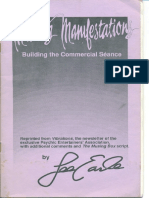 Making Manifestations (Building The Commercial Seance) by Lee Earle PDF