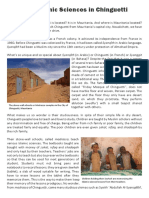 Studying Islamic Sciences in Chinguetti PDF