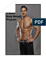 Don's 4 Week Body Weight Program PDF