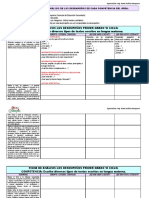 4 Ficha de Análisis de Los Desempeños Del Primer Grado de Las Competencias Del Área de Comunicación