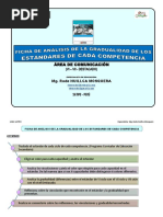 5 Ficha de Análisis de La Gradualidad Del Estándar de Cada Competencia Del Área de Comunicación