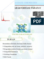 Teknik Karakterisasi Padatan