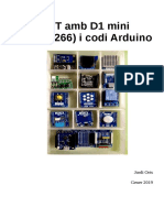 IoT Amb D1 Mini (ESP8266) I Codi Arduino