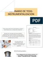 PresentaciónInstrumentos