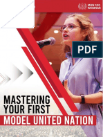 MUN 101 Webinar Syllabus - Mastering Your First MUN