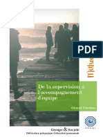 De - La Supervision - A - Laccompagnement - Dequipe