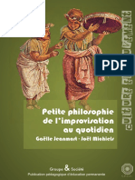 Petite Philosophie Improvisation