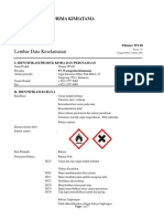 MSDS Thinner WS 80 PDF