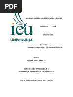 Tarea 2 ADMINISTRACION IEU