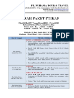 Itenerary Program I'tikaf 2018-1 PDF