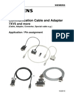 Manual Communication Cable Adapter 1310 en PDF