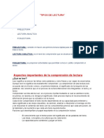Gabriela Gallia - "TIPOS DE LECTURA" PDF