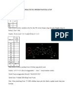 Tutorial Excel Mekban Rangka Atap