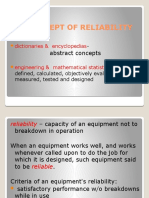 Reliability Lesson 1