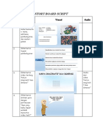 STORY BOARD SCRIPT Globalisasi