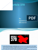 Article 370 and Its Implications