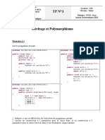 TP3 Java Sil Heritage Polymorphisme